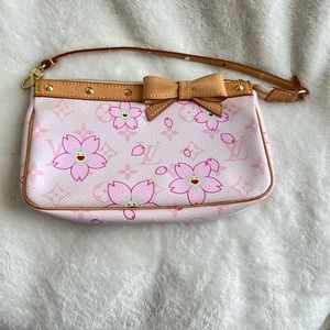 Vintage Louis Vuitton Murakami Flower Pouchette
